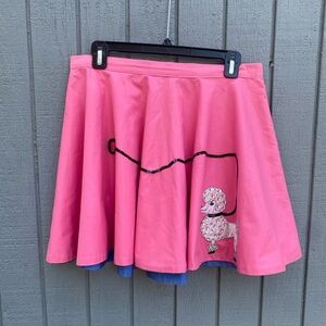 Girl’s Reversible Poodle Skirt